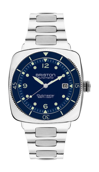Briston Clubmaster Legend Diver Steel Navy Blue