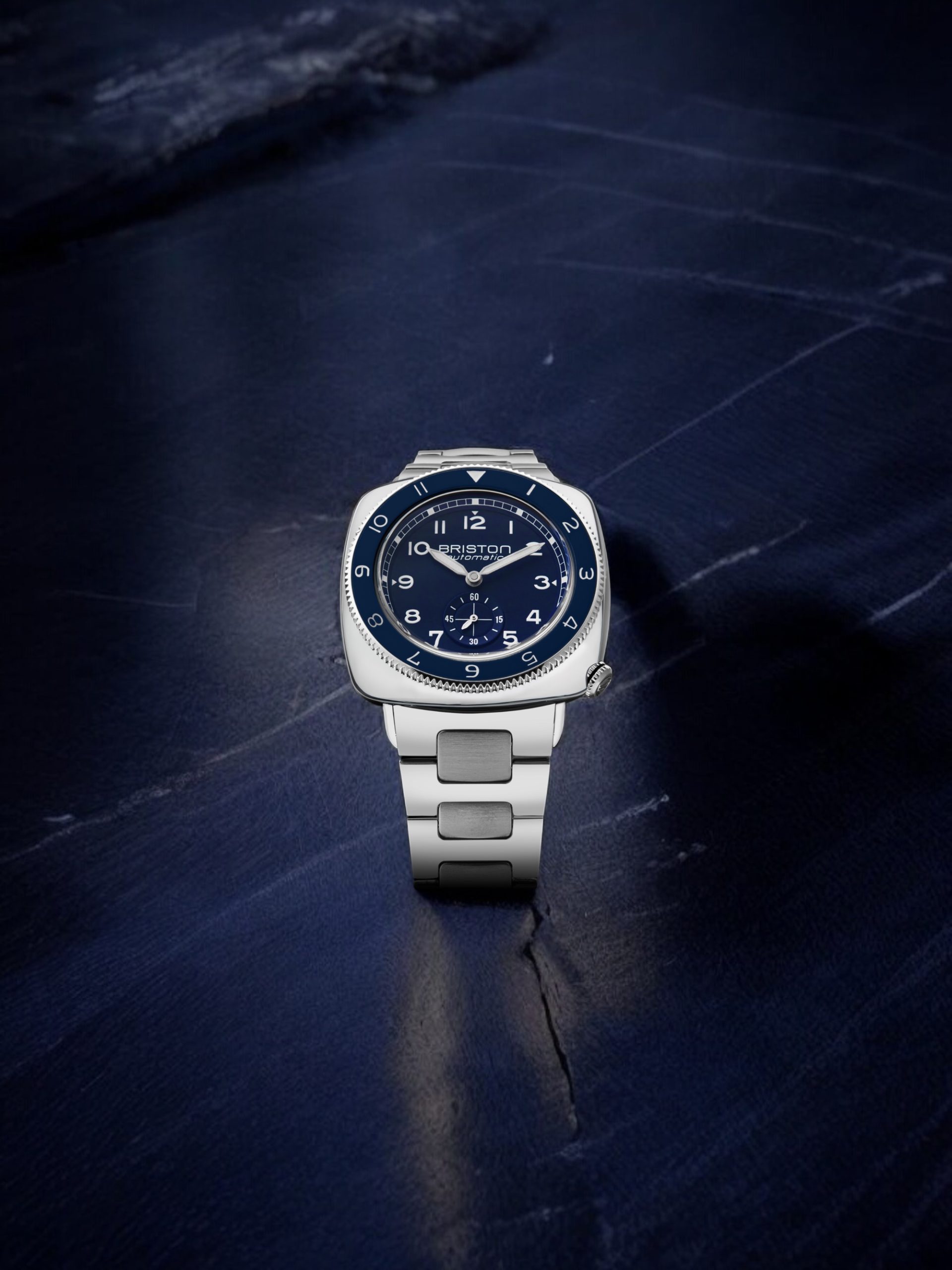 Briston Clubmaster Legend Diver Steel Navy Blue