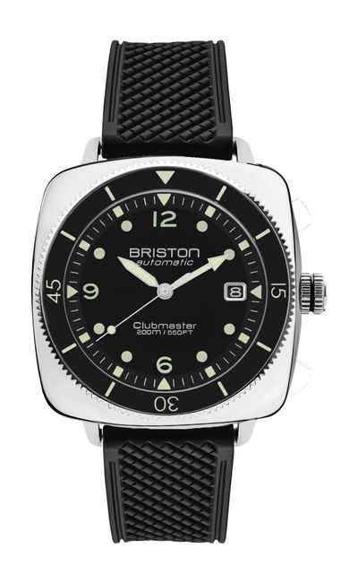 Briston Clubmaster Legend Diver Steel Black
