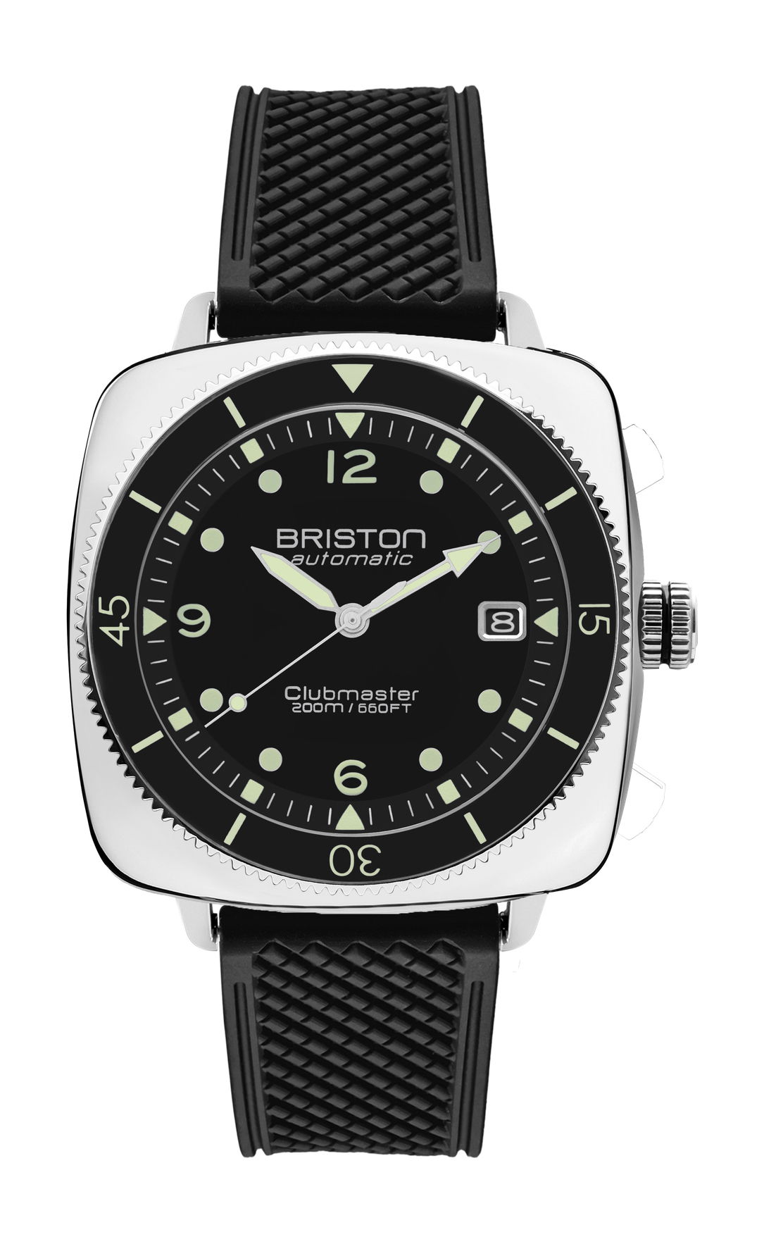 Briston Clubmaster Legend Diver Steel Black