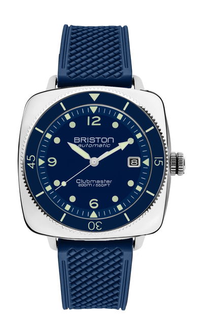 Briston Clubmaster Legend Diver Steel Navy Blue