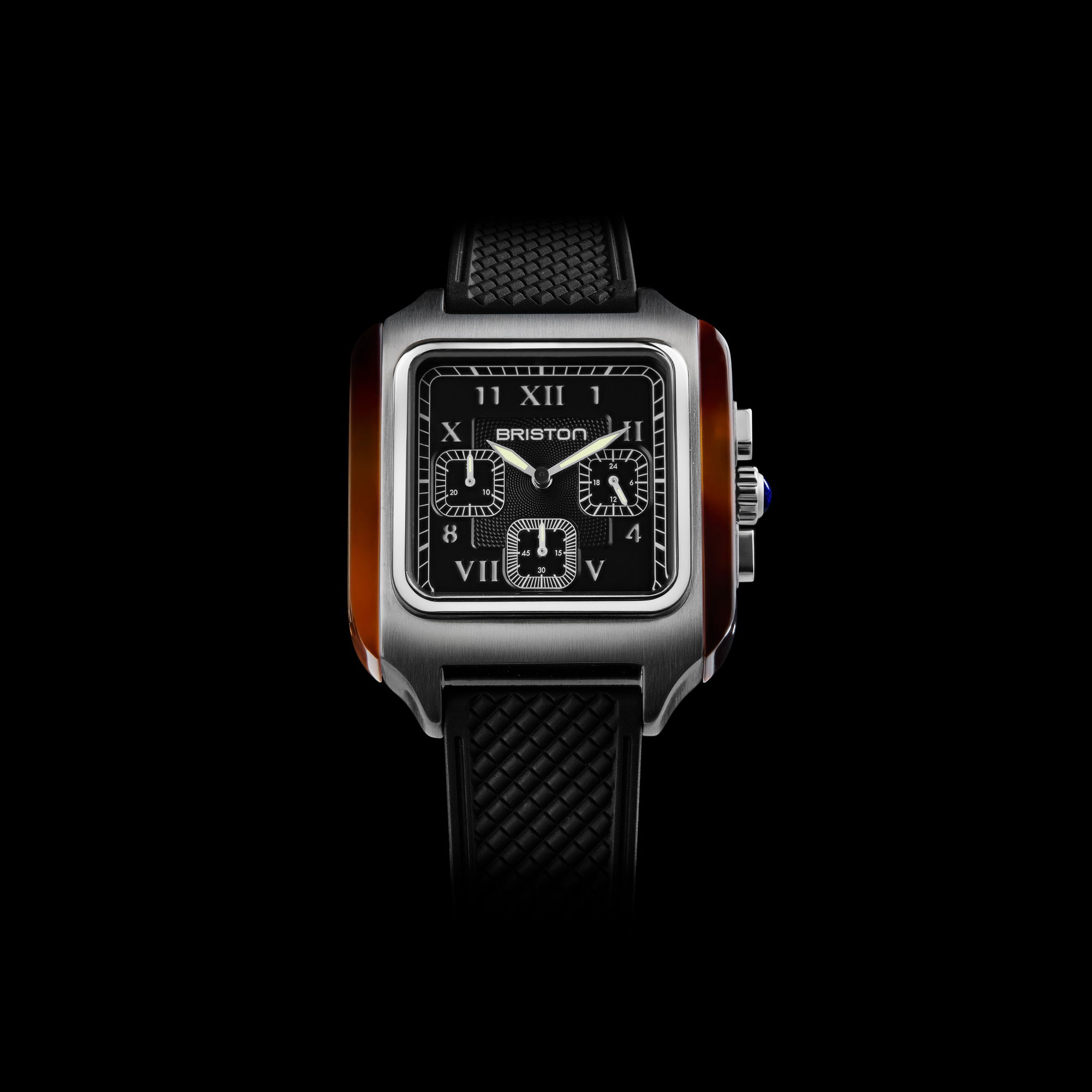 Briston Streamliner Kennedy Chrono Black