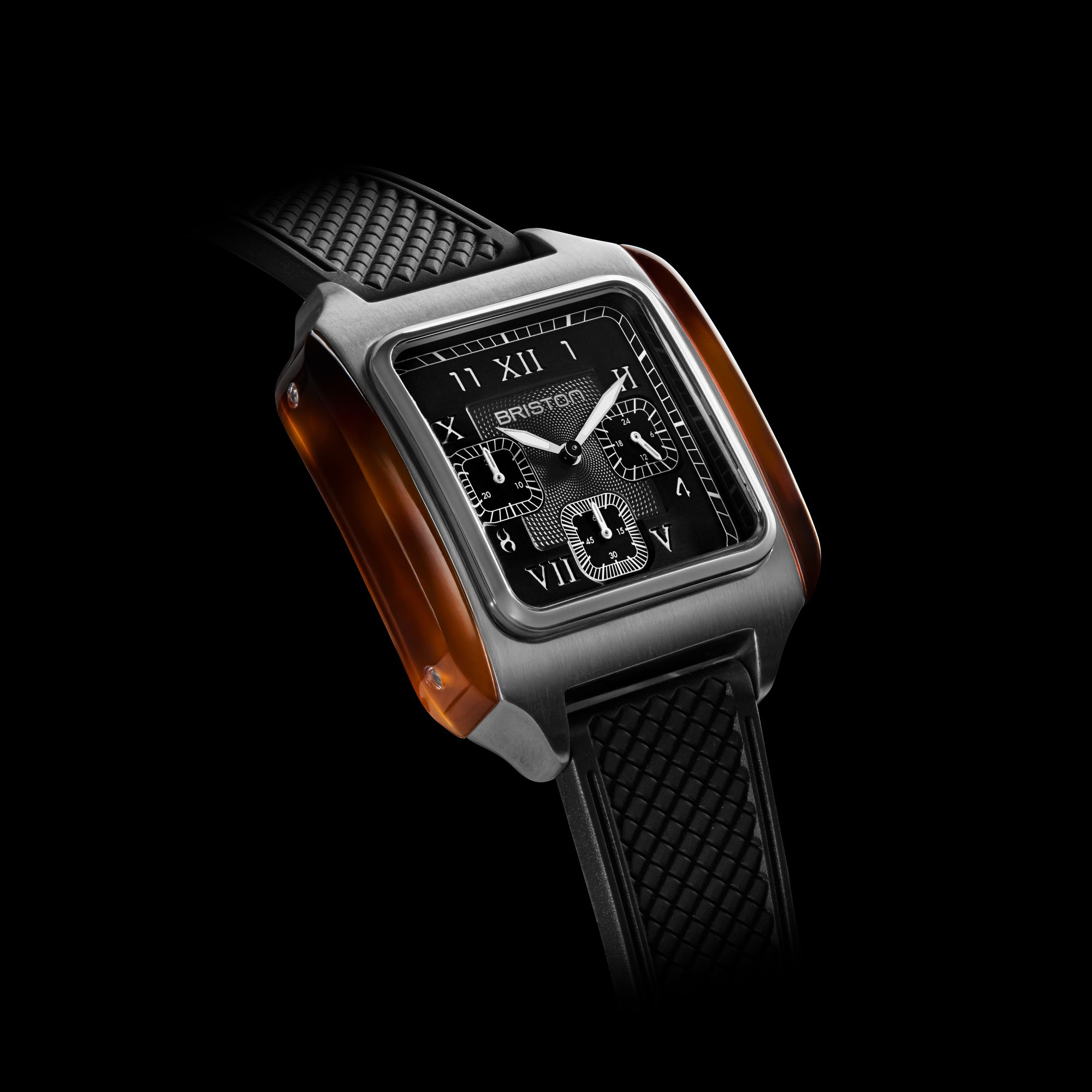 Briston Streamliner Kennedy Chrono Black