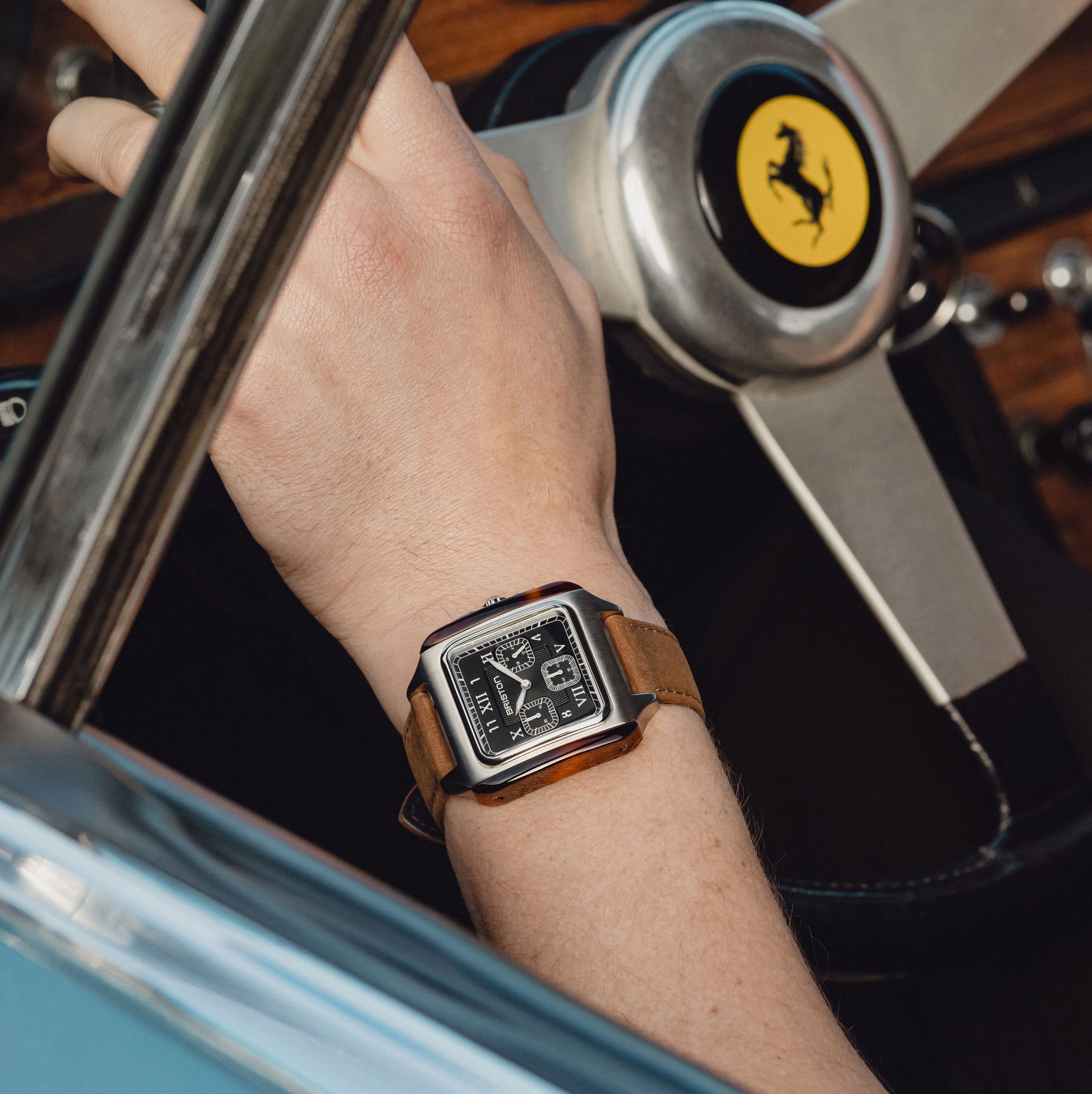 Briston Streamliner Kennedy Chrono Black