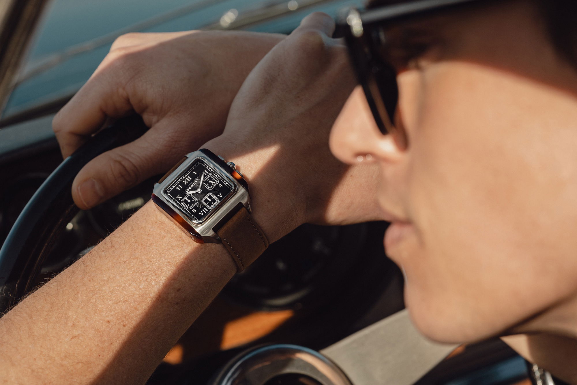 Briston Streamliner Kennedy Chrono Black