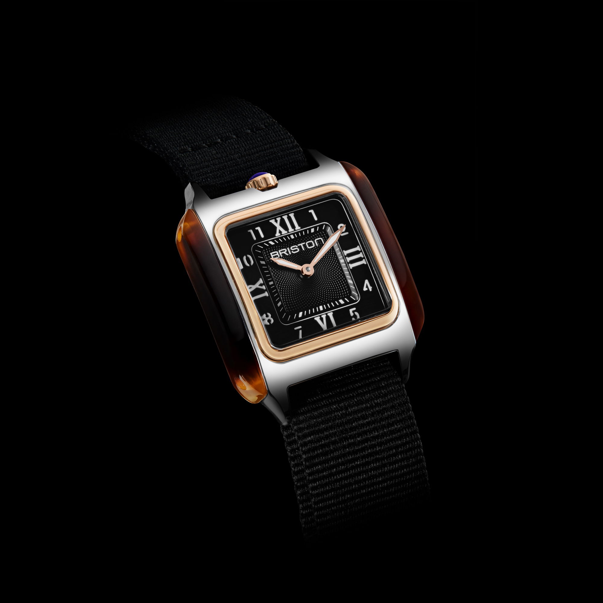 Briston Streamliner Kennedy Medium Gold Black