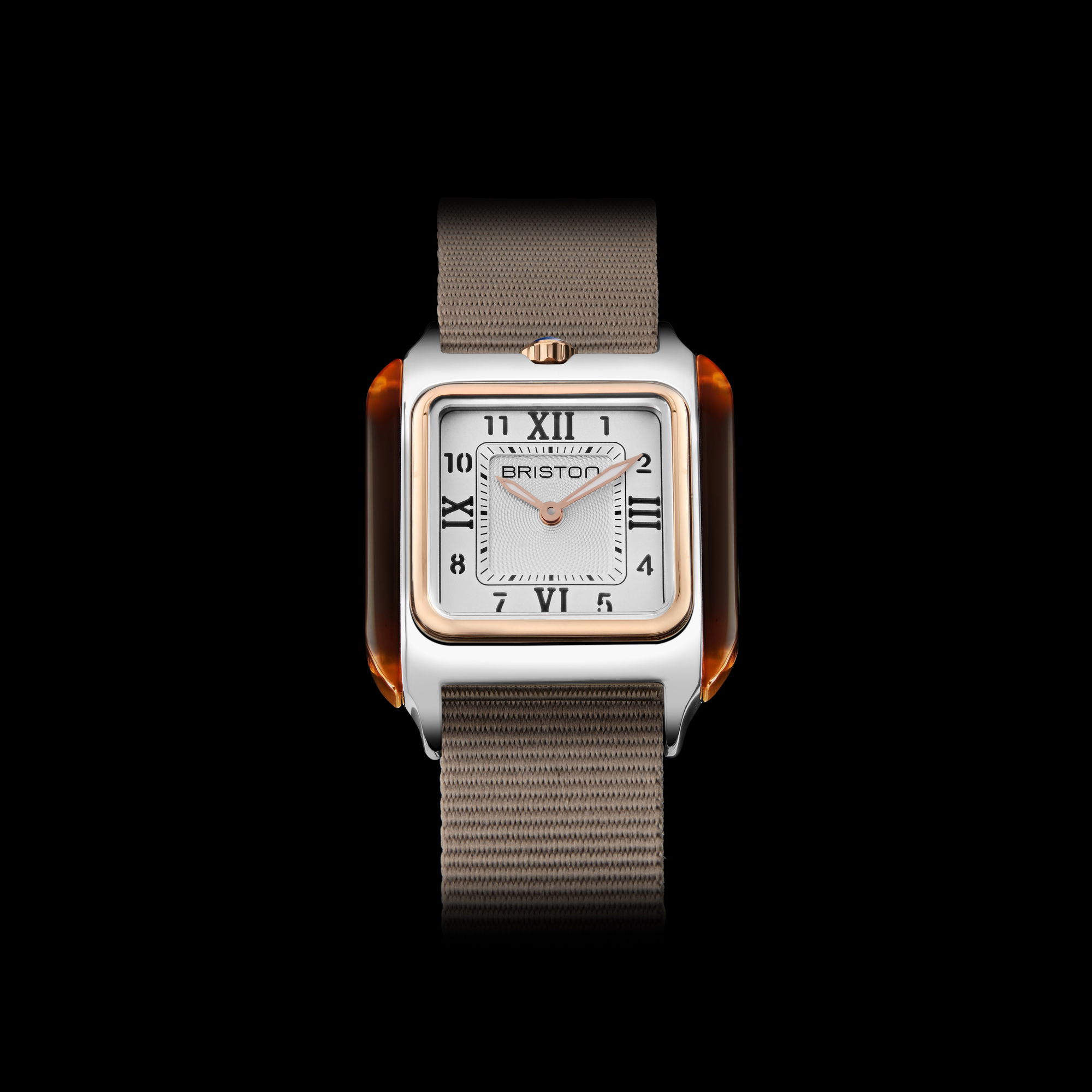 Briston Streamliner Kennedy Medium Gold White