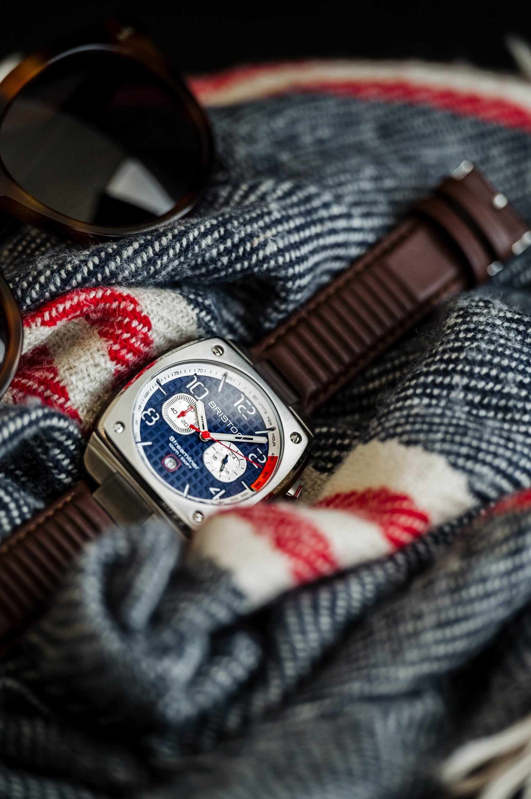 Briston Streamliner Urban Chrono Gentleman Driver Blue