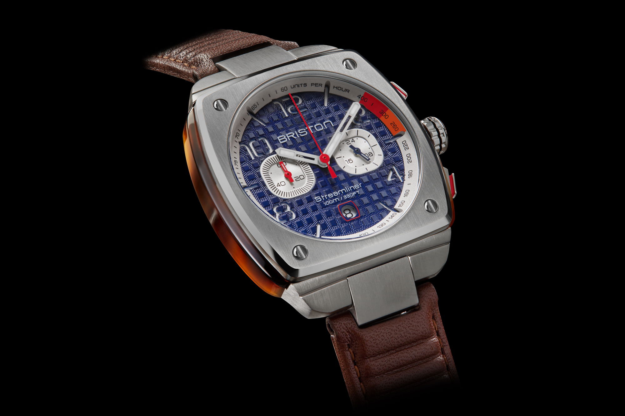 Briston Streamliner Urban Chrono Gentleman Driver Blue