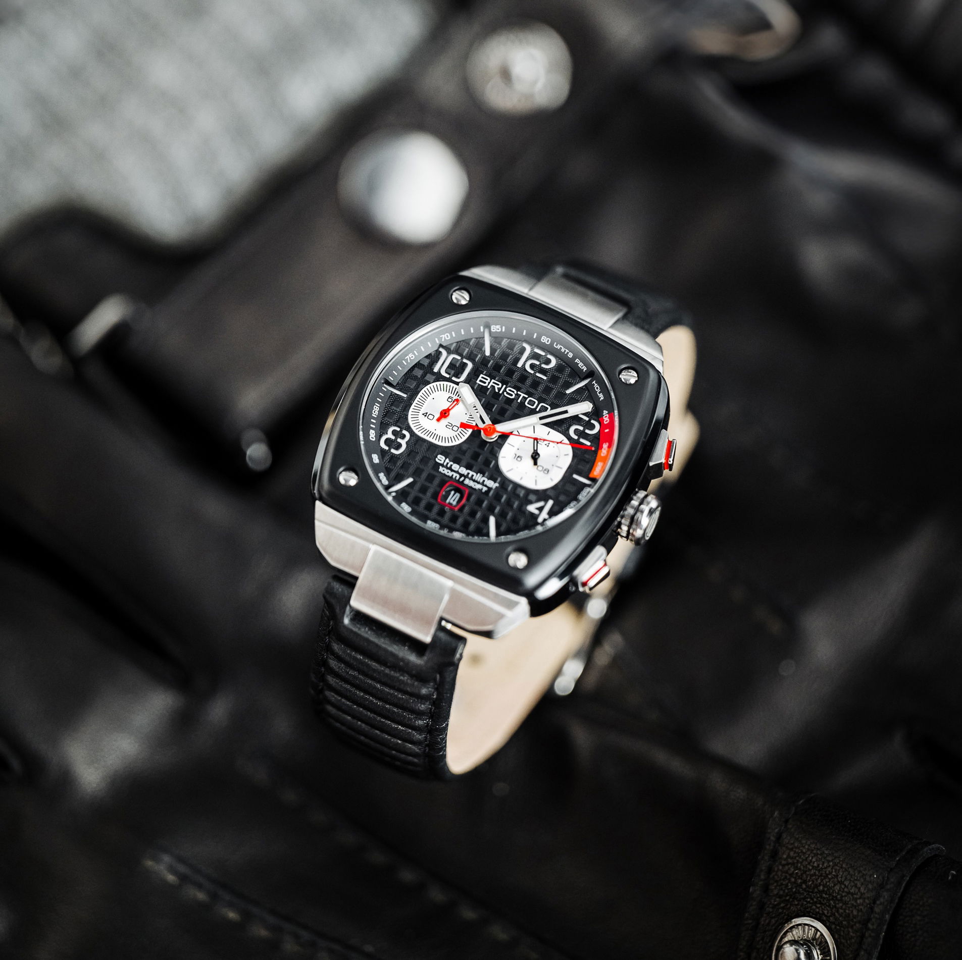 Briston Streamliner Urban Chrono Gentleman Driver Black