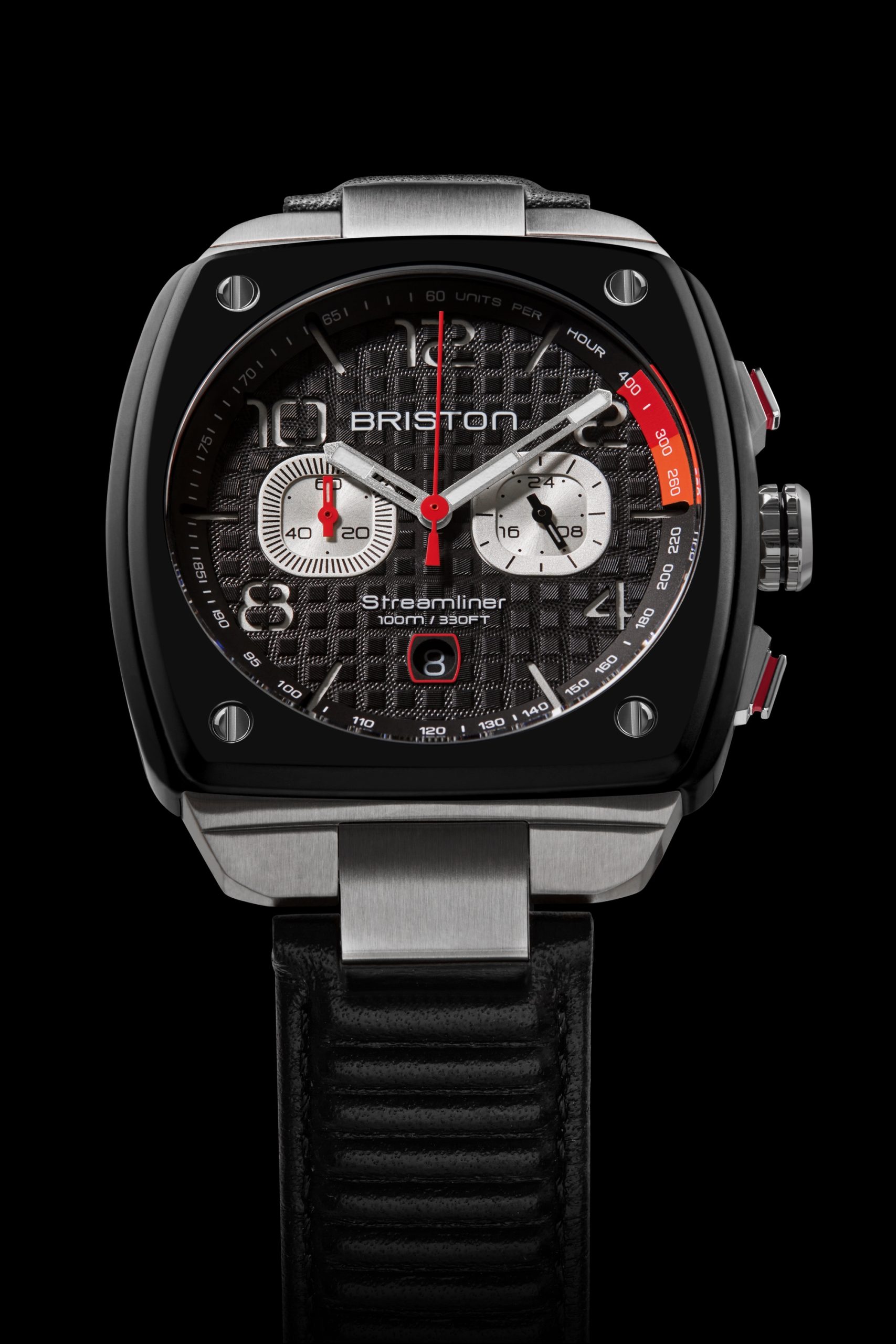 Briston Streamliner Urban Chrono Gentleman Driver Black