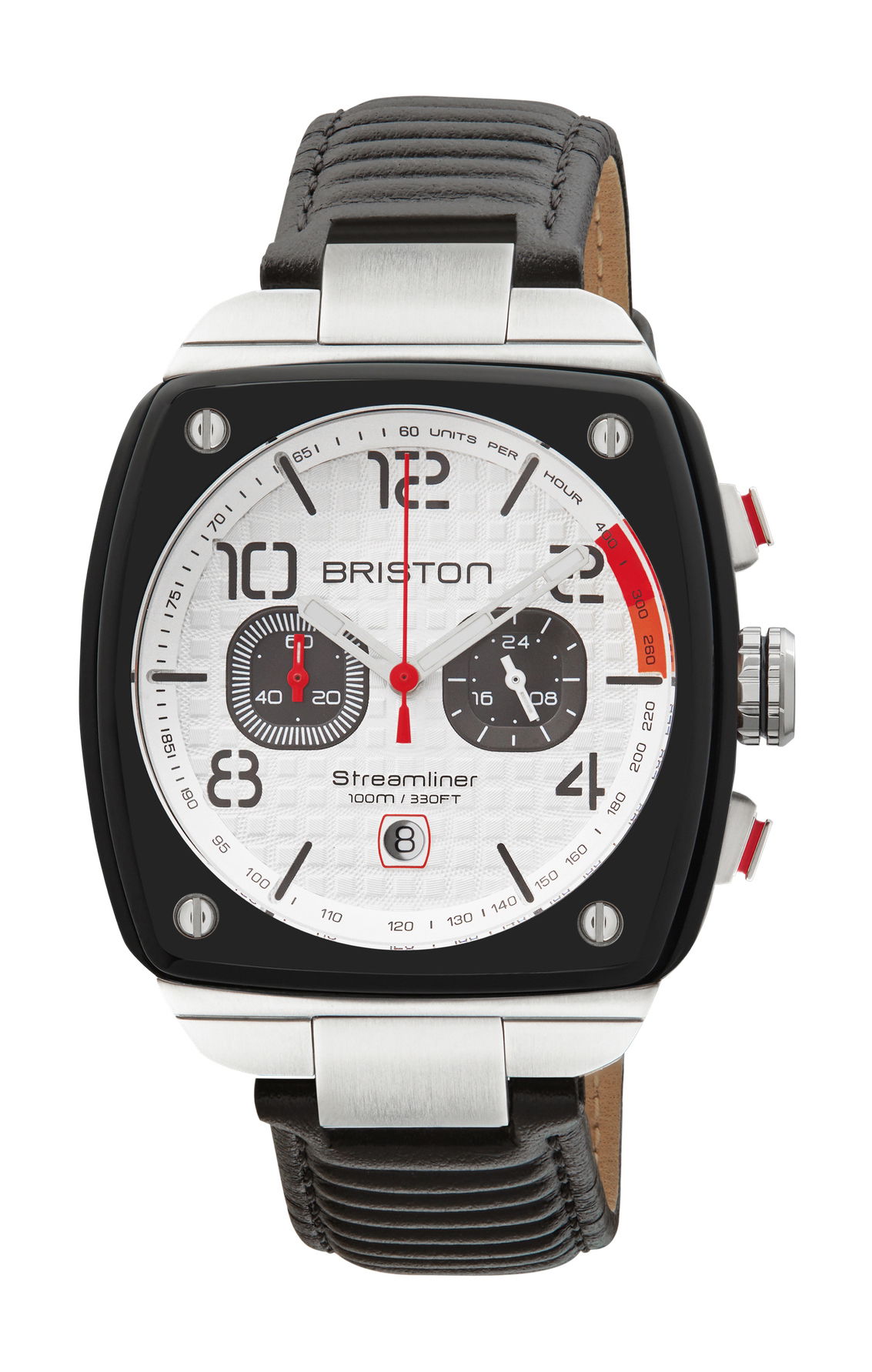 Briston Streamliner Urban Chrono Gentleman Driver White