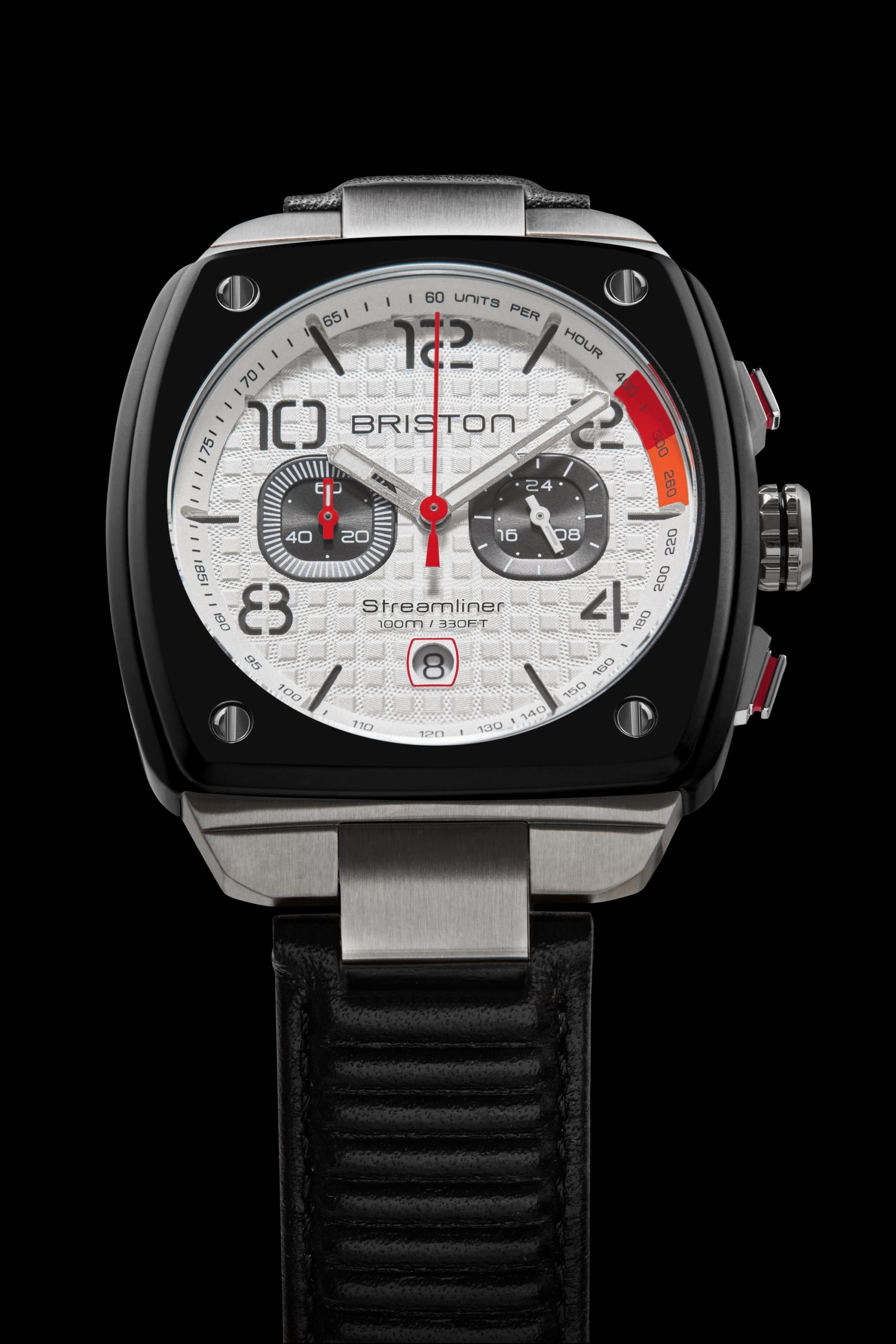 Briston Streamliner Urban Chrono Gentleman Driver White