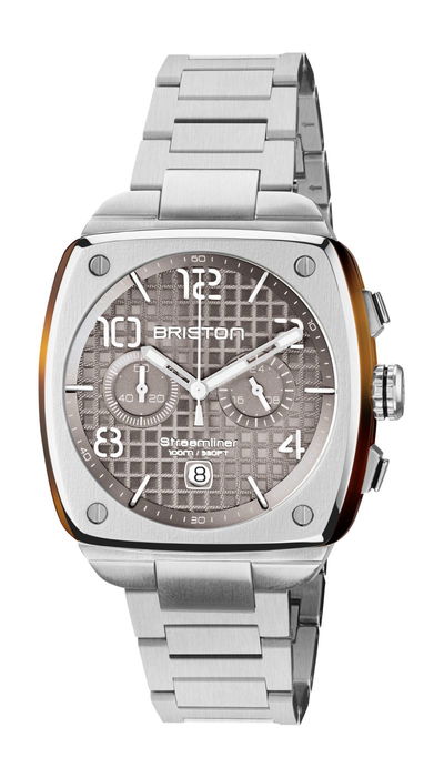 Briston Streamliner Urban Chrono Steel Taupe
