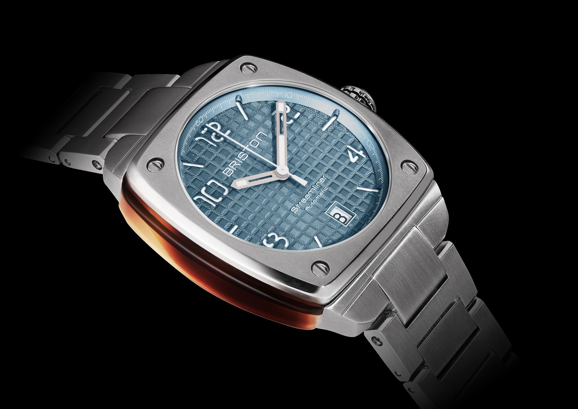 Briston Streamliner Urban HMS Automatic Steel Ice Blue