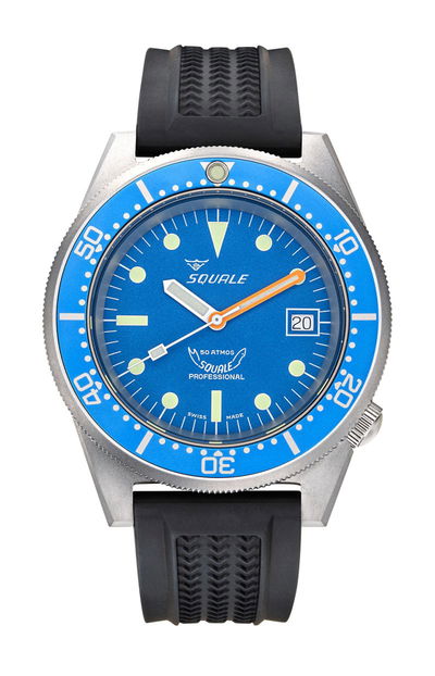 Squale 1521 Blue Blasted