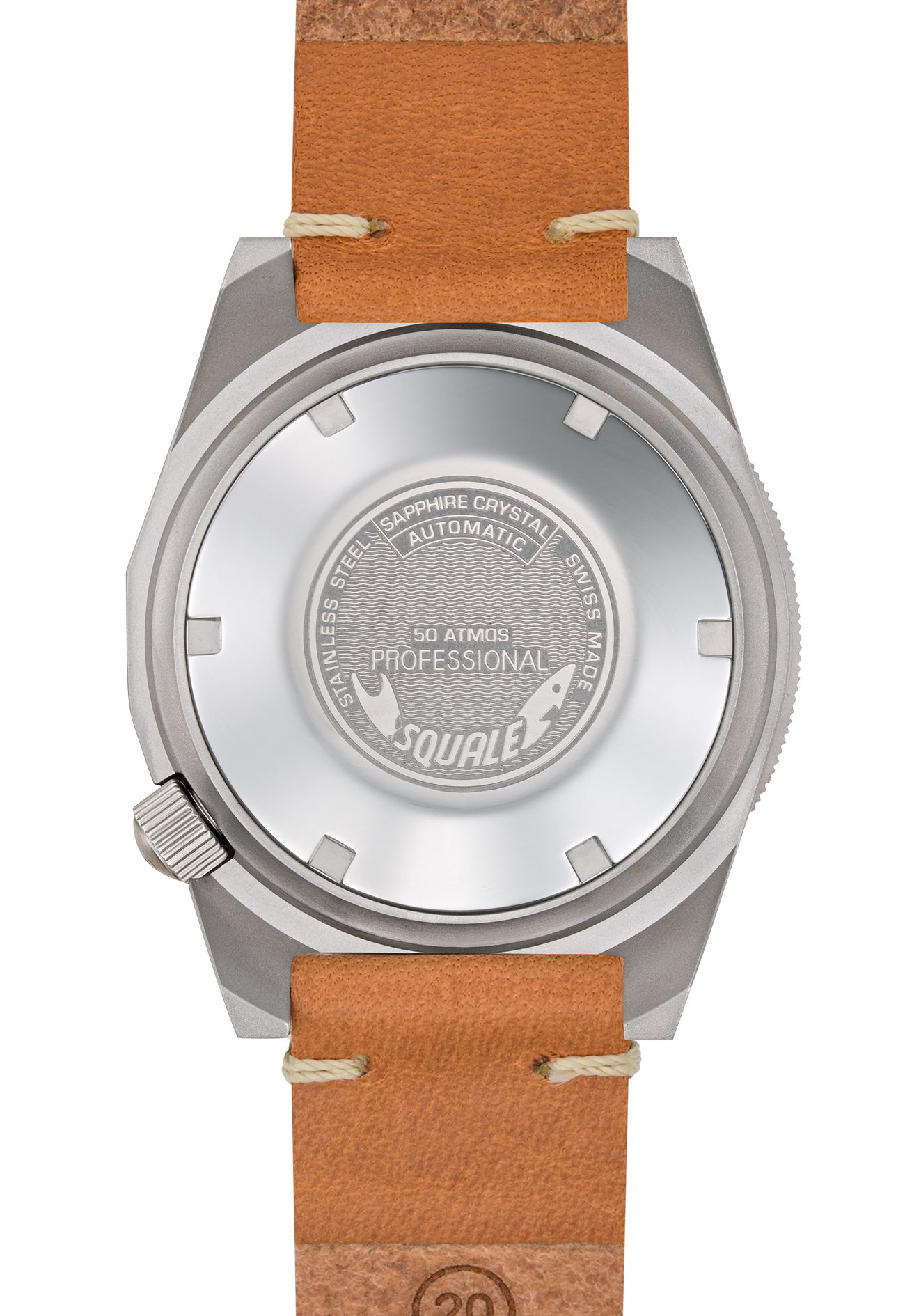 Squale 1521 Blue Blasted Leather