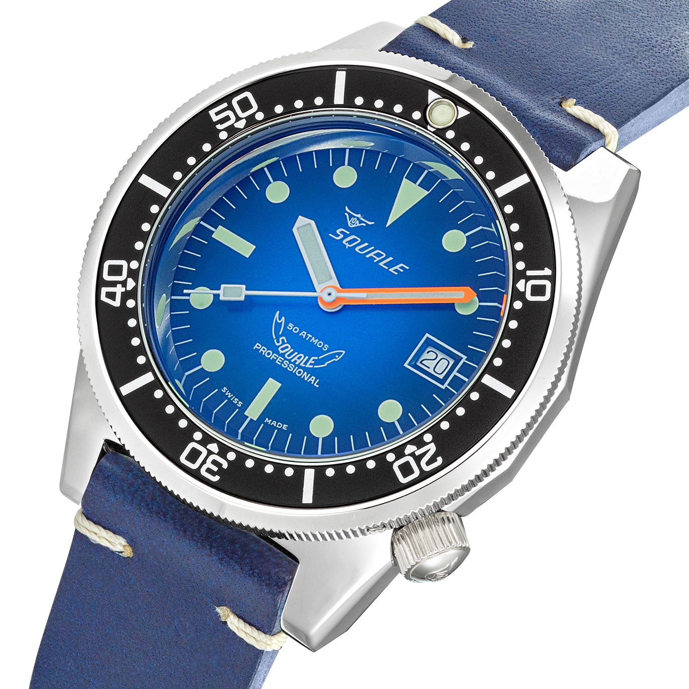 Squale 1521 Blue Ray