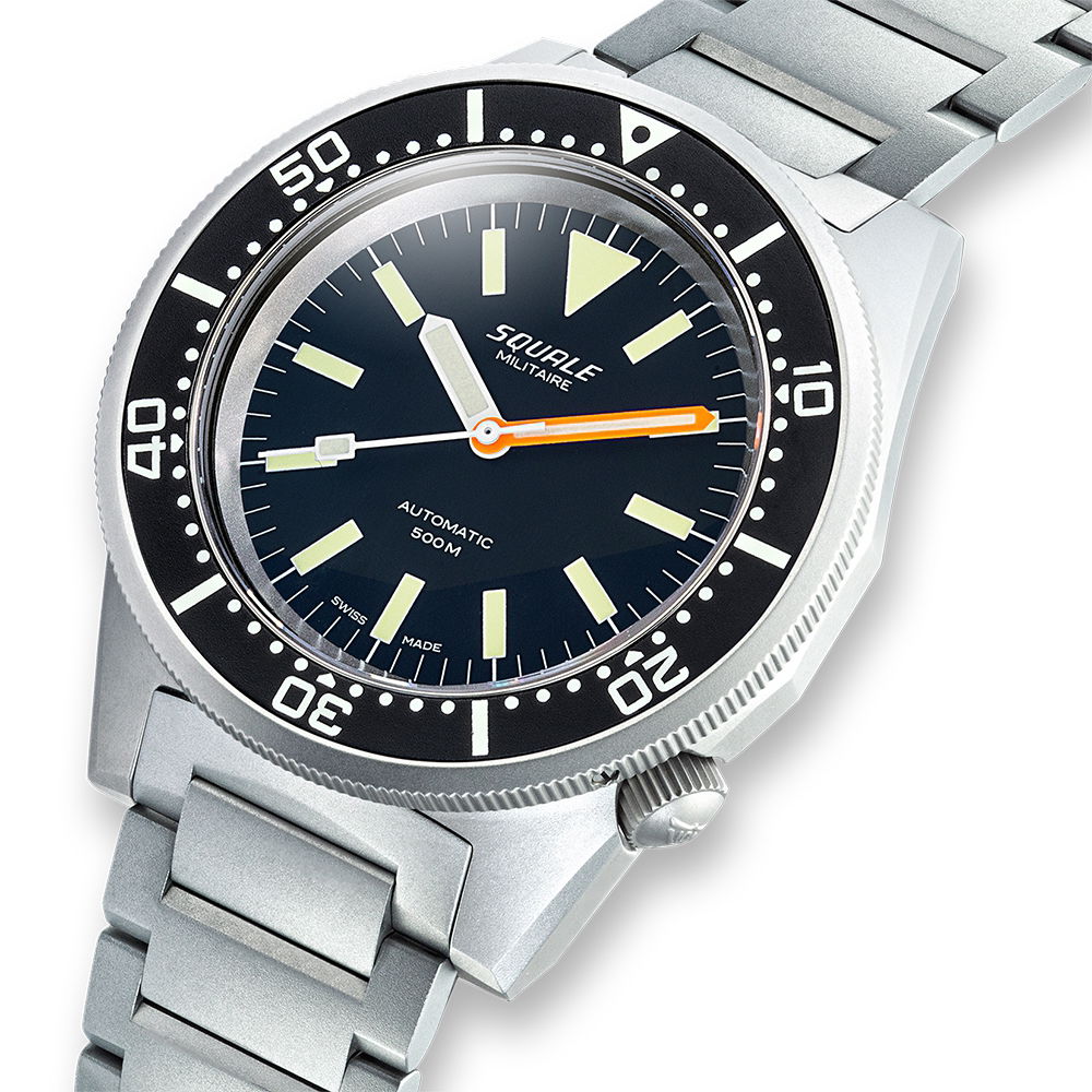 Squale 1521 Militaire Blasted Bracelet