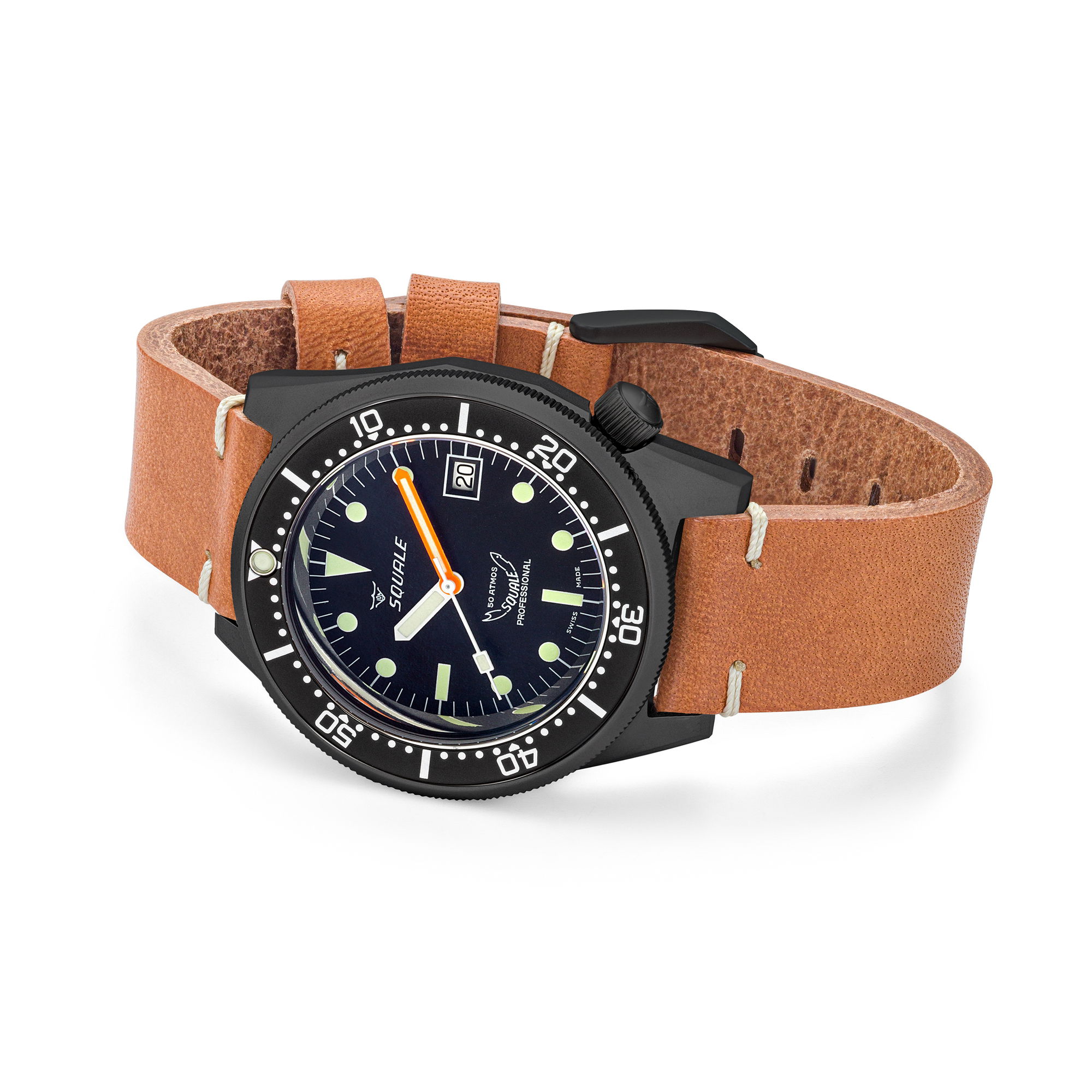 Squale 1521 PVD Leather