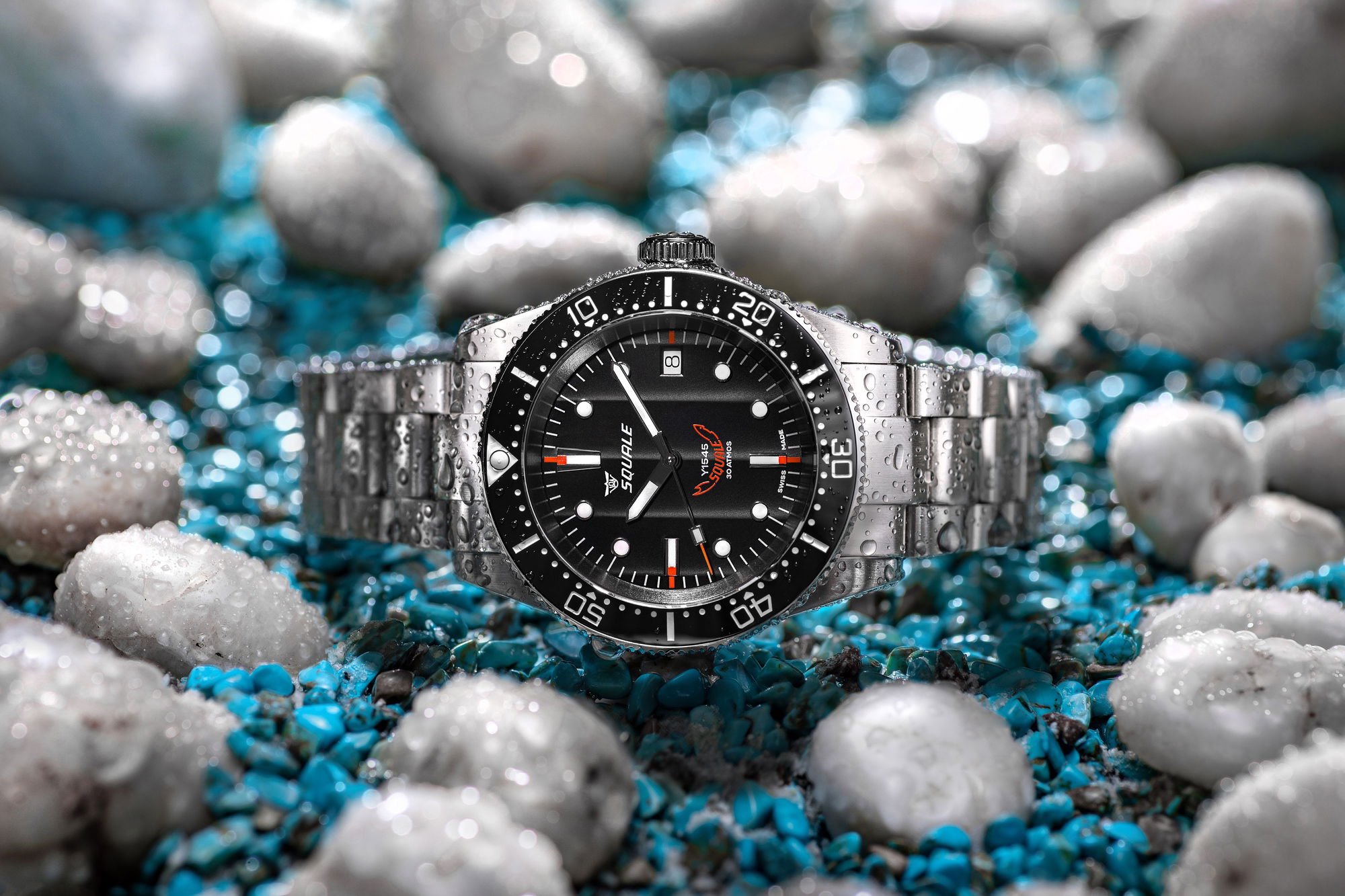 Squale 1545 Black Bracelet