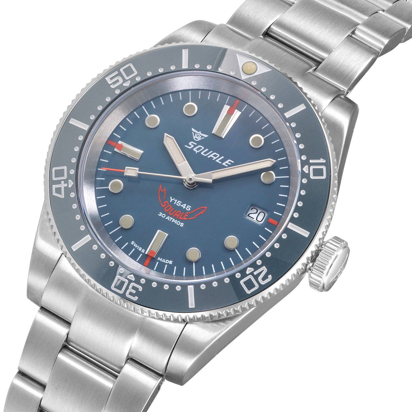 Squale 1545 Grey Bracelet
