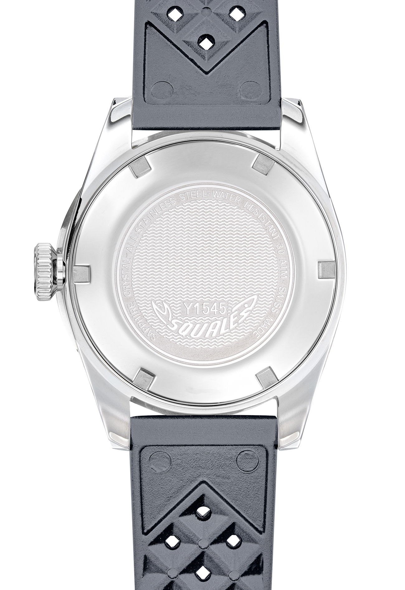 Squale 1545 Grey Rubber