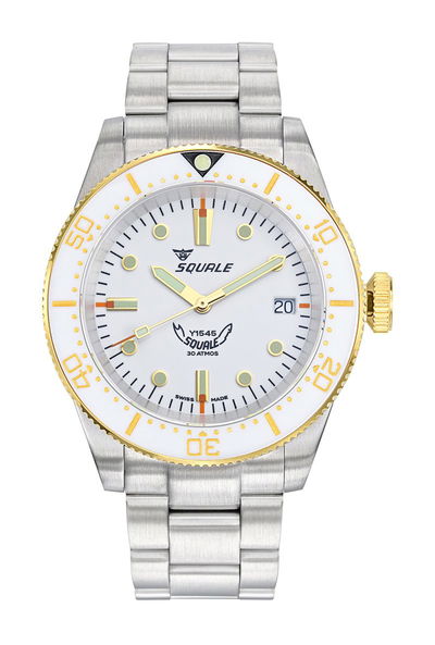 Squale 1545 White Bracelet