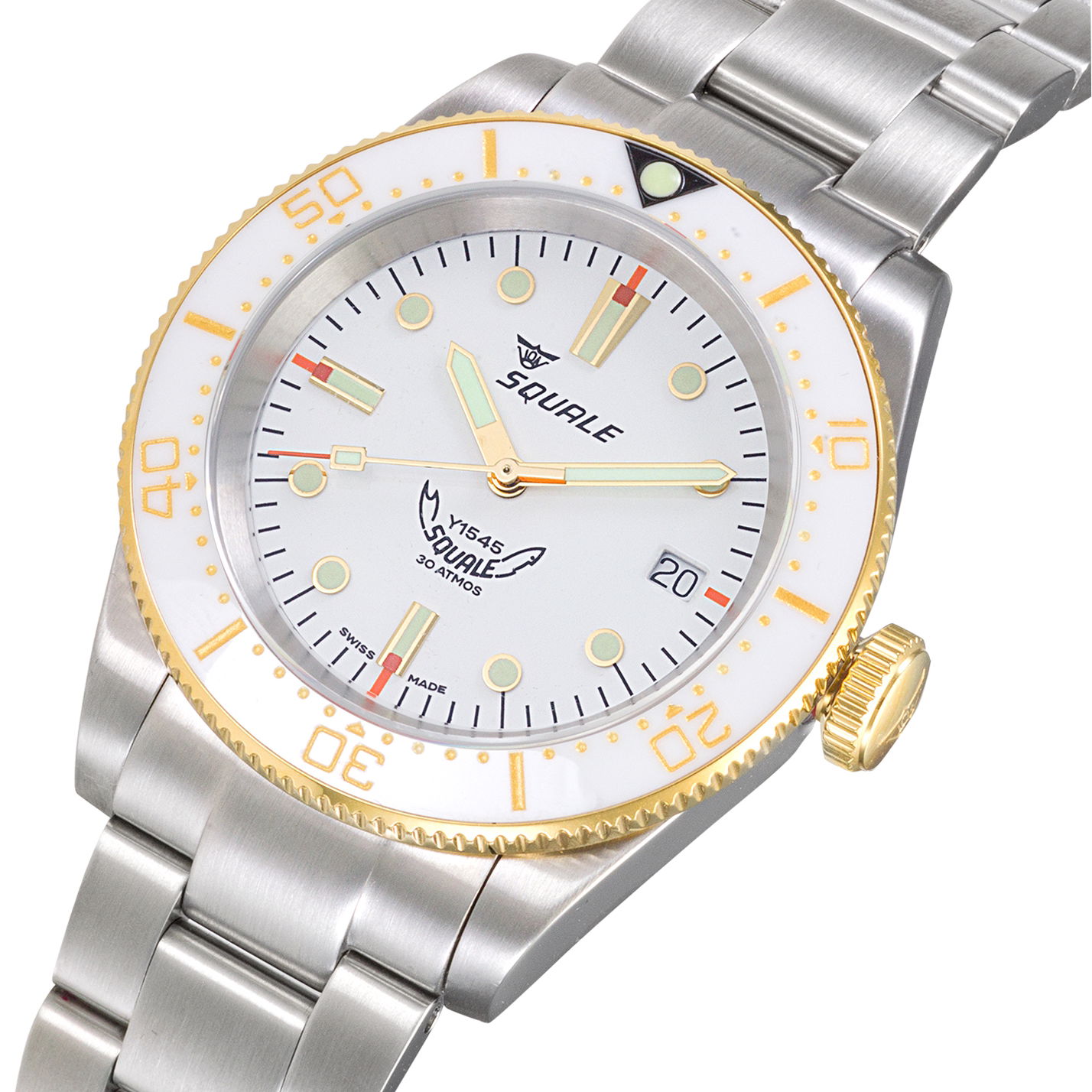 Squale 1545 White Bracelet