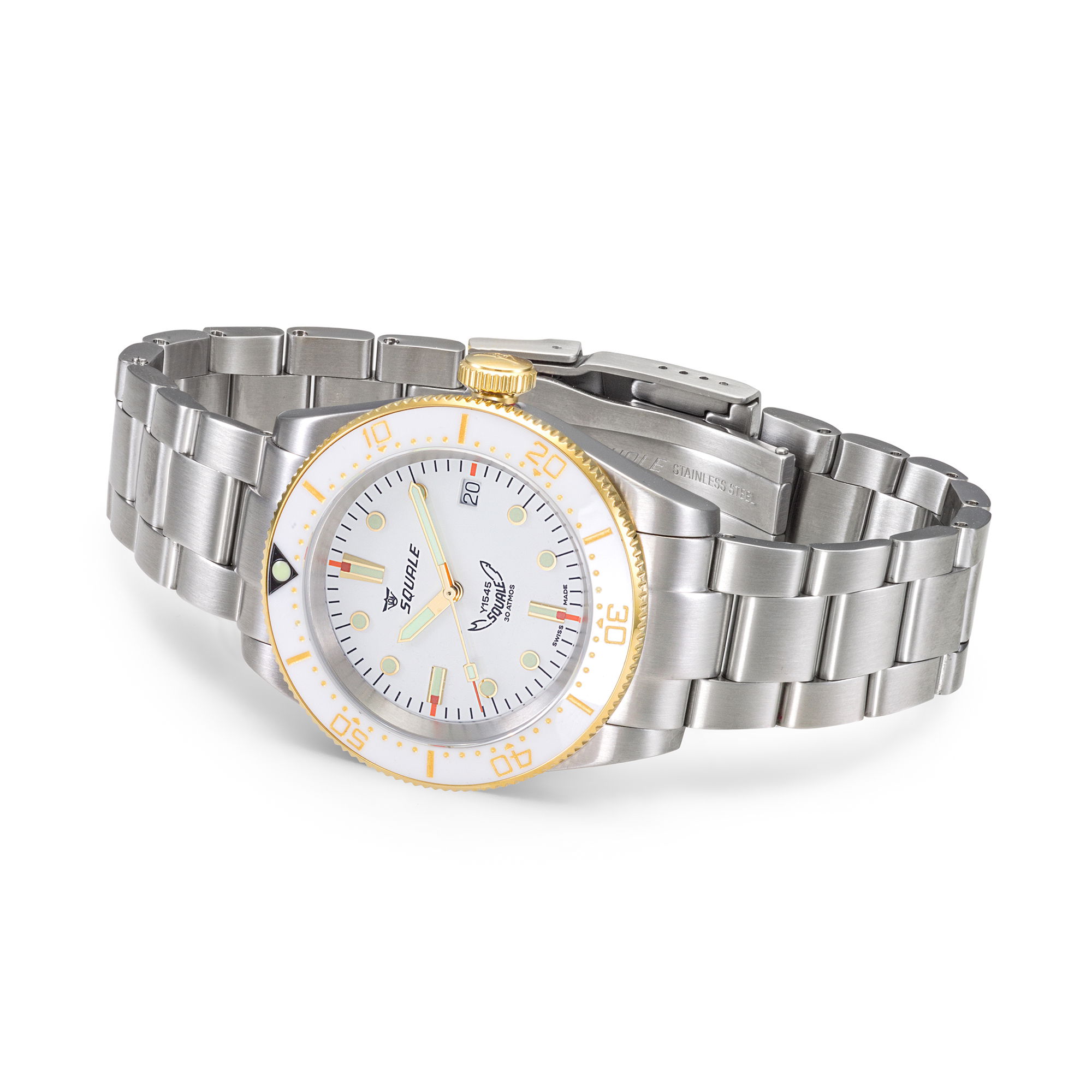 Squale 1545 White Bracelet