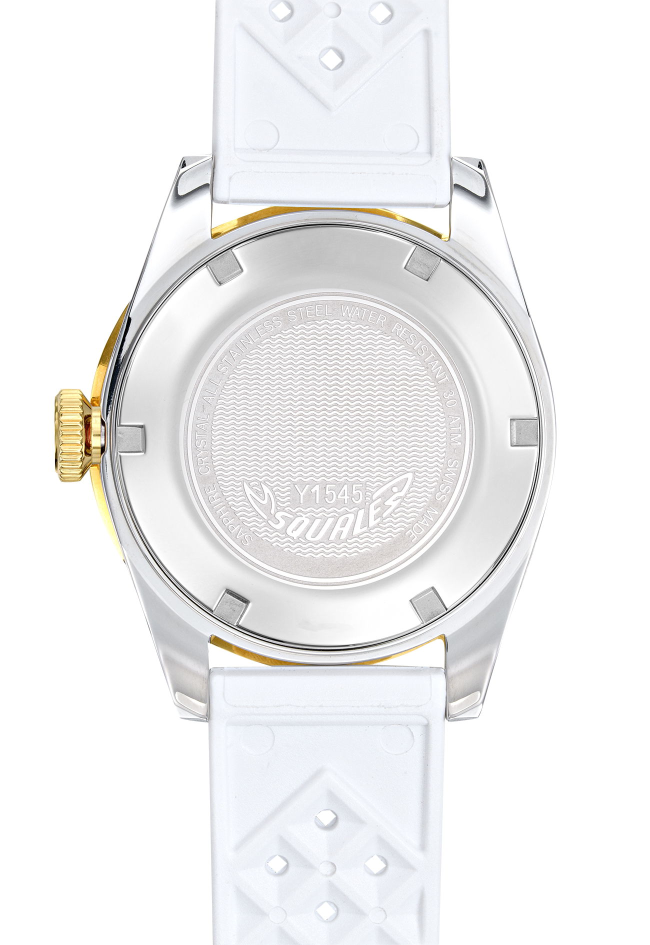 Squale 1545 White Rubber