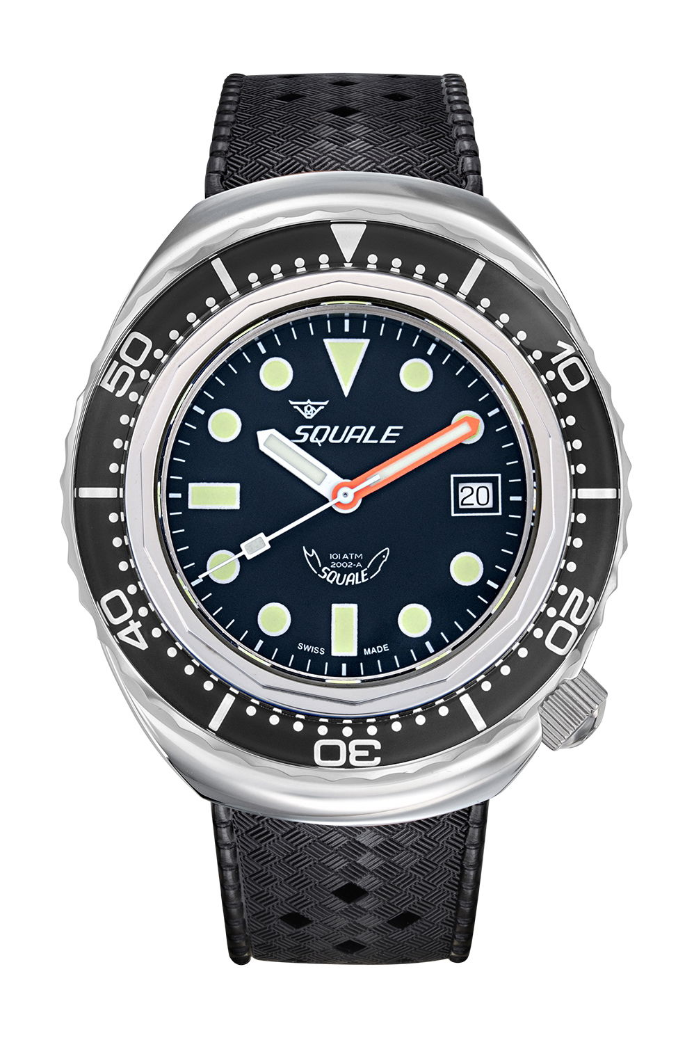Squale 2002 Black Round Dots