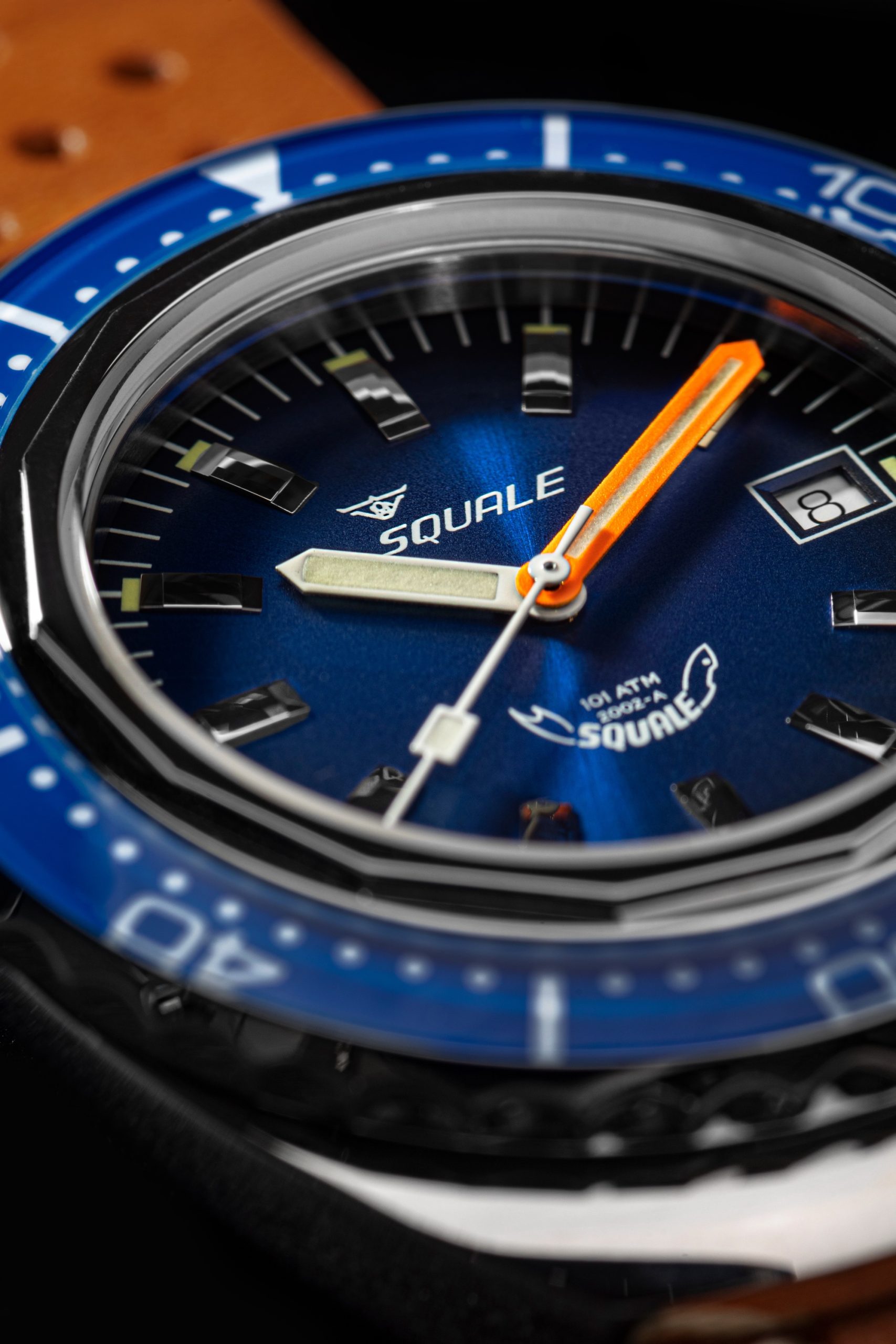 Squale 2002 Blue Leather