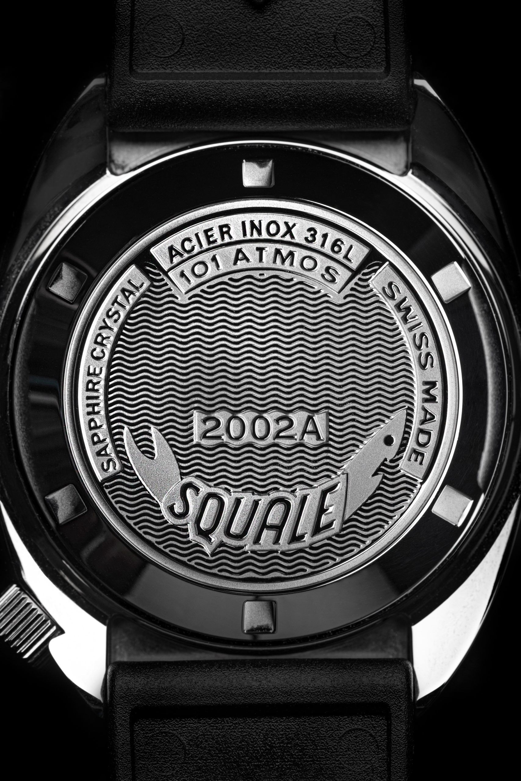 Squale 2002 Blue Leather