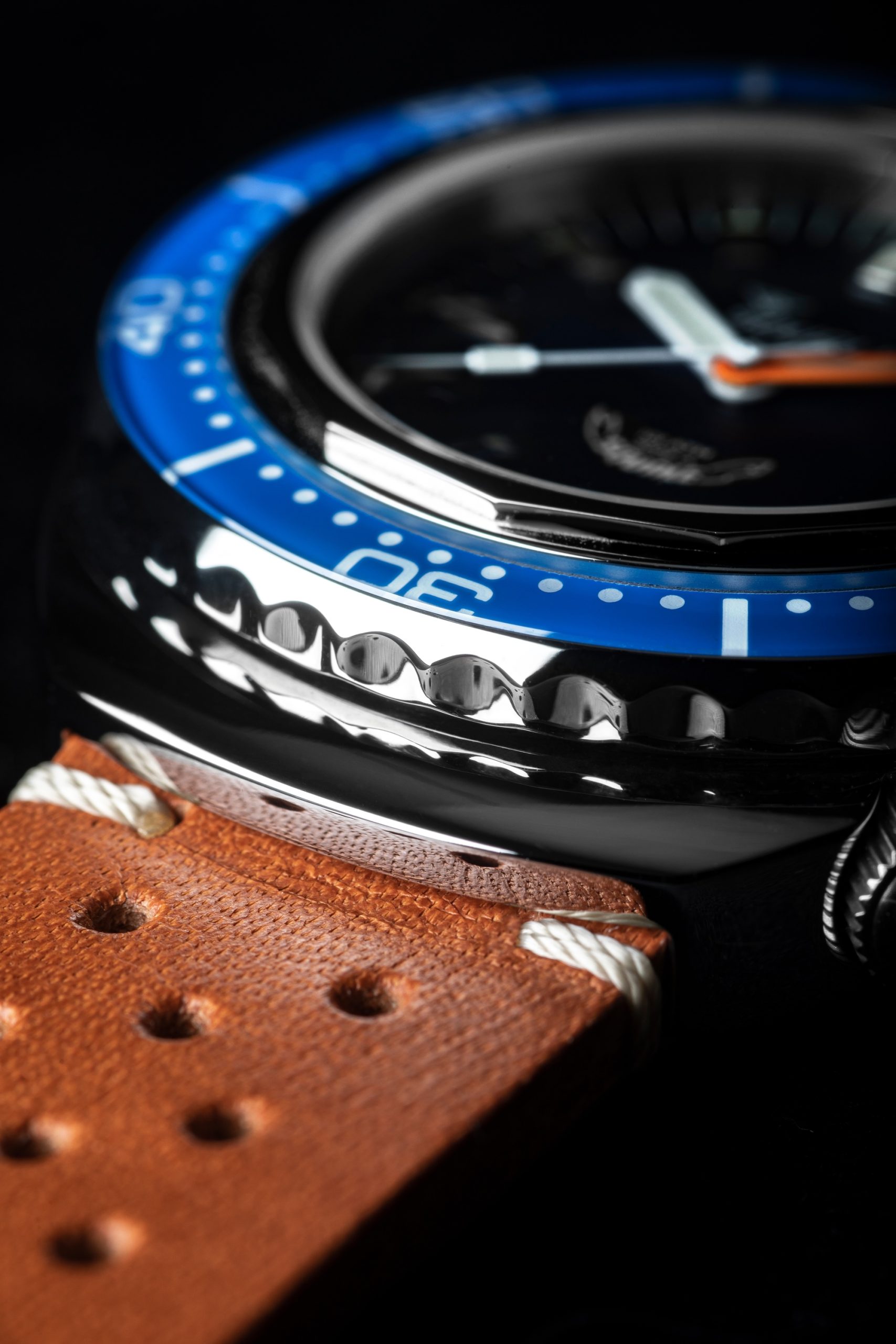 Squale 2002 Blue Leather