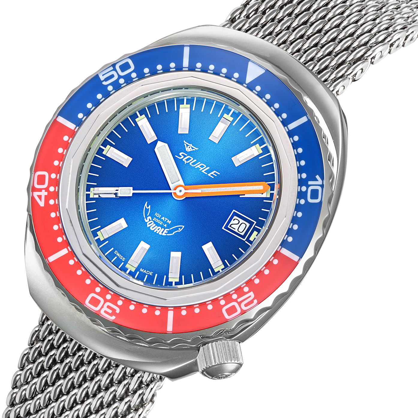 Squale 2002 Blue-Red