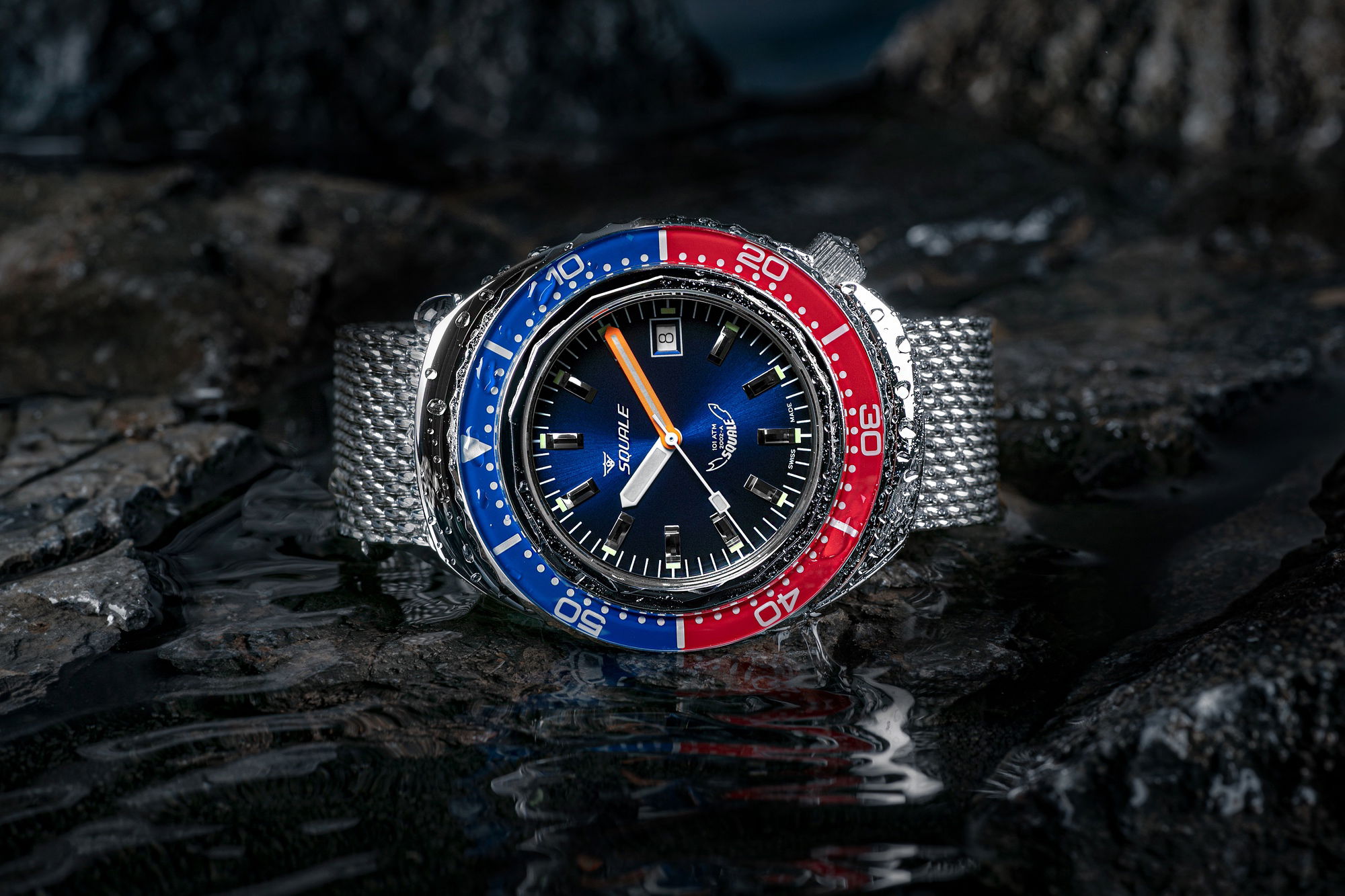 Squale 2002 Blue-Red