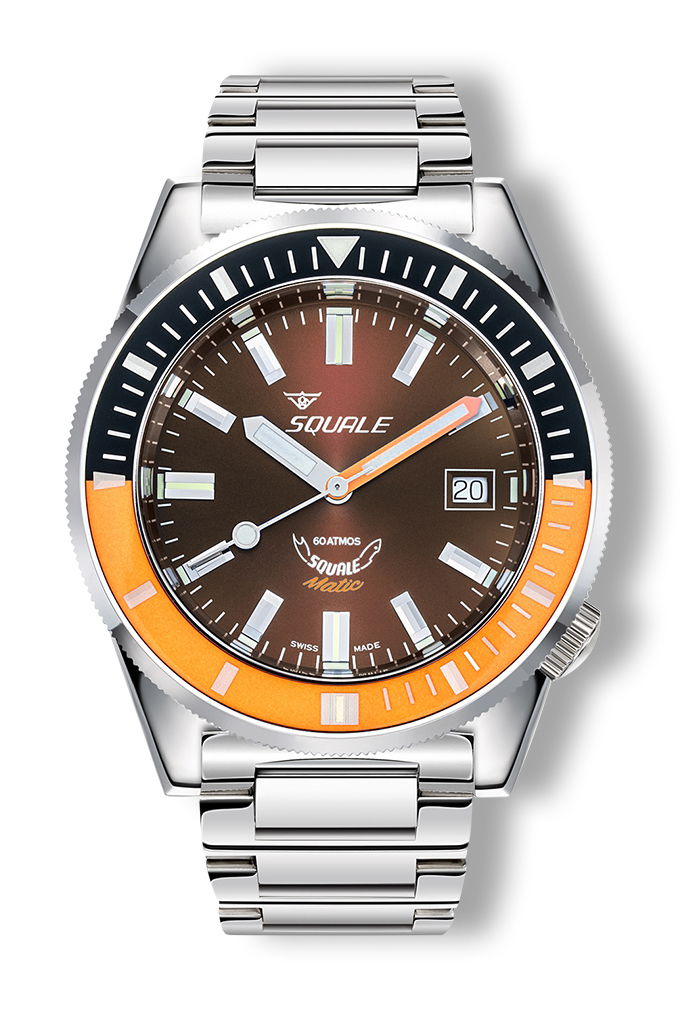 Squale Matic Chocolate Bracelet