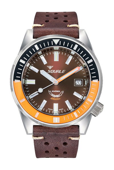 Squale Matic Chocolate Leather