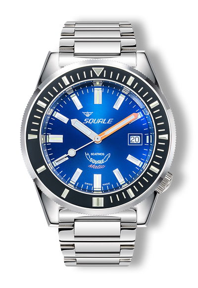 Squale Matic Dark Blue Bracelet