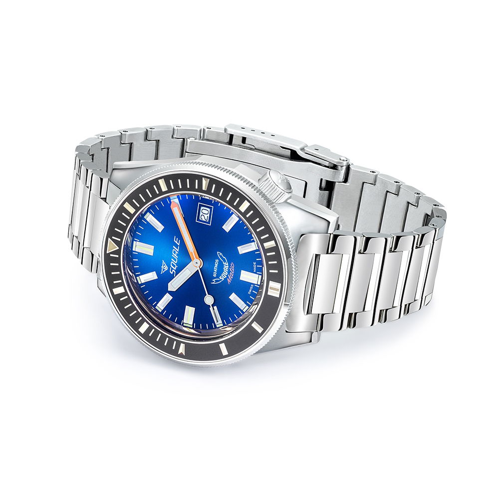 Squale Matic Dark Blue Bracelet