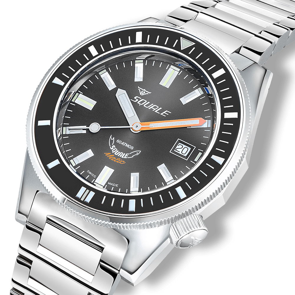 Squale Matic Grey Bracelet