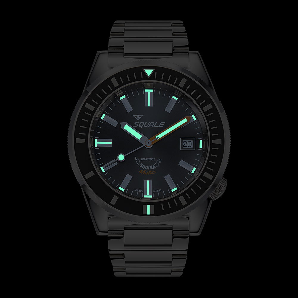 Squale Matic Grey Bracelet