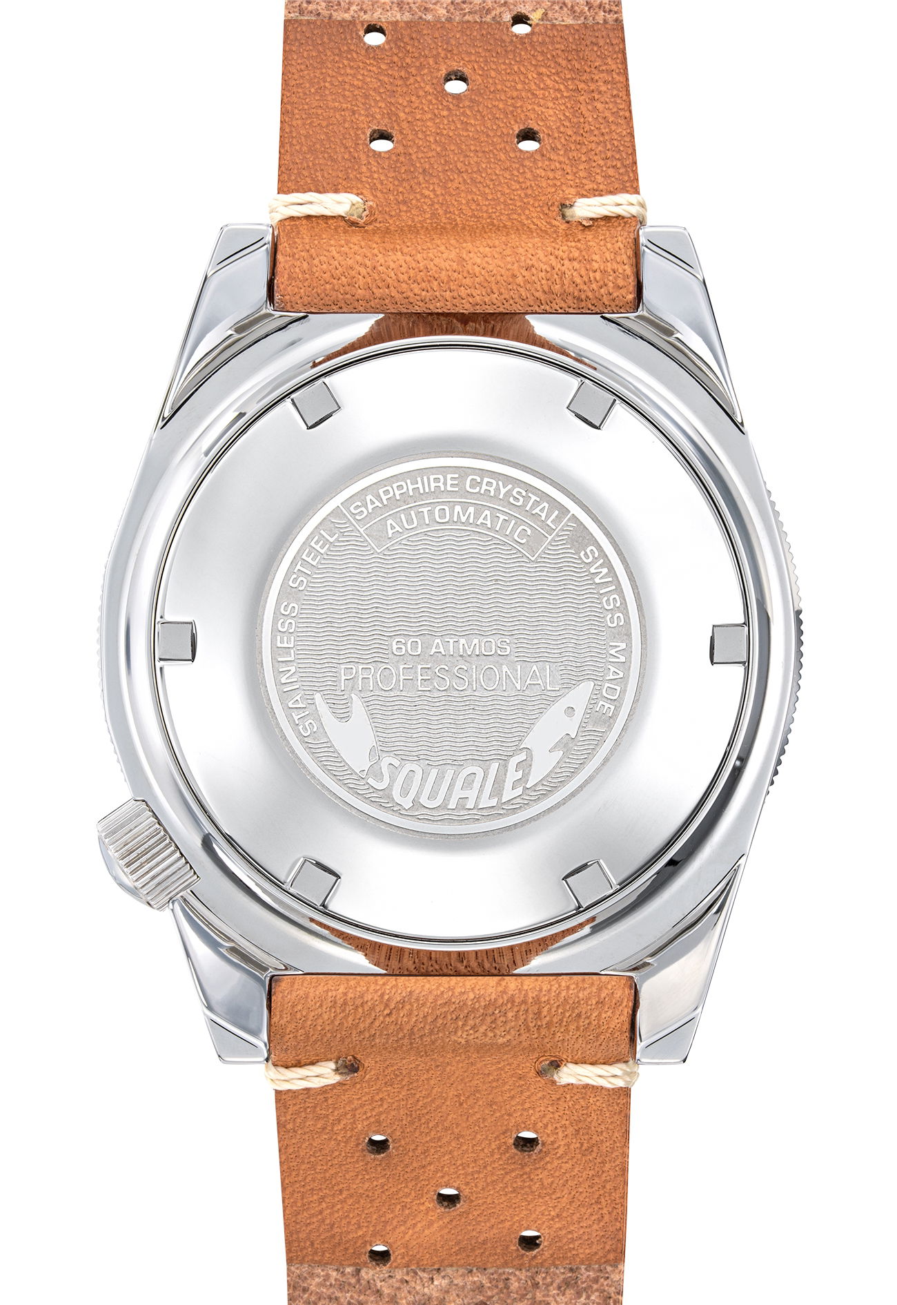 Squale Matic Light Blue Leather