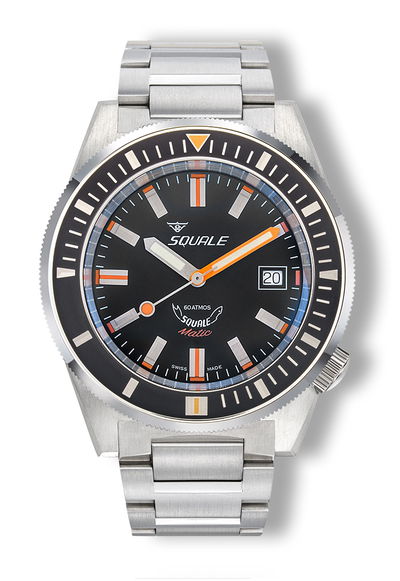 Squale Matic Satin Black Bracelet