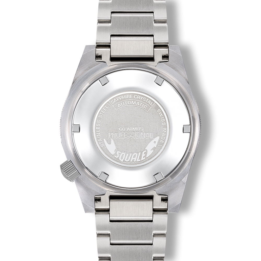 Squale Matic Satin Orange Bracelet