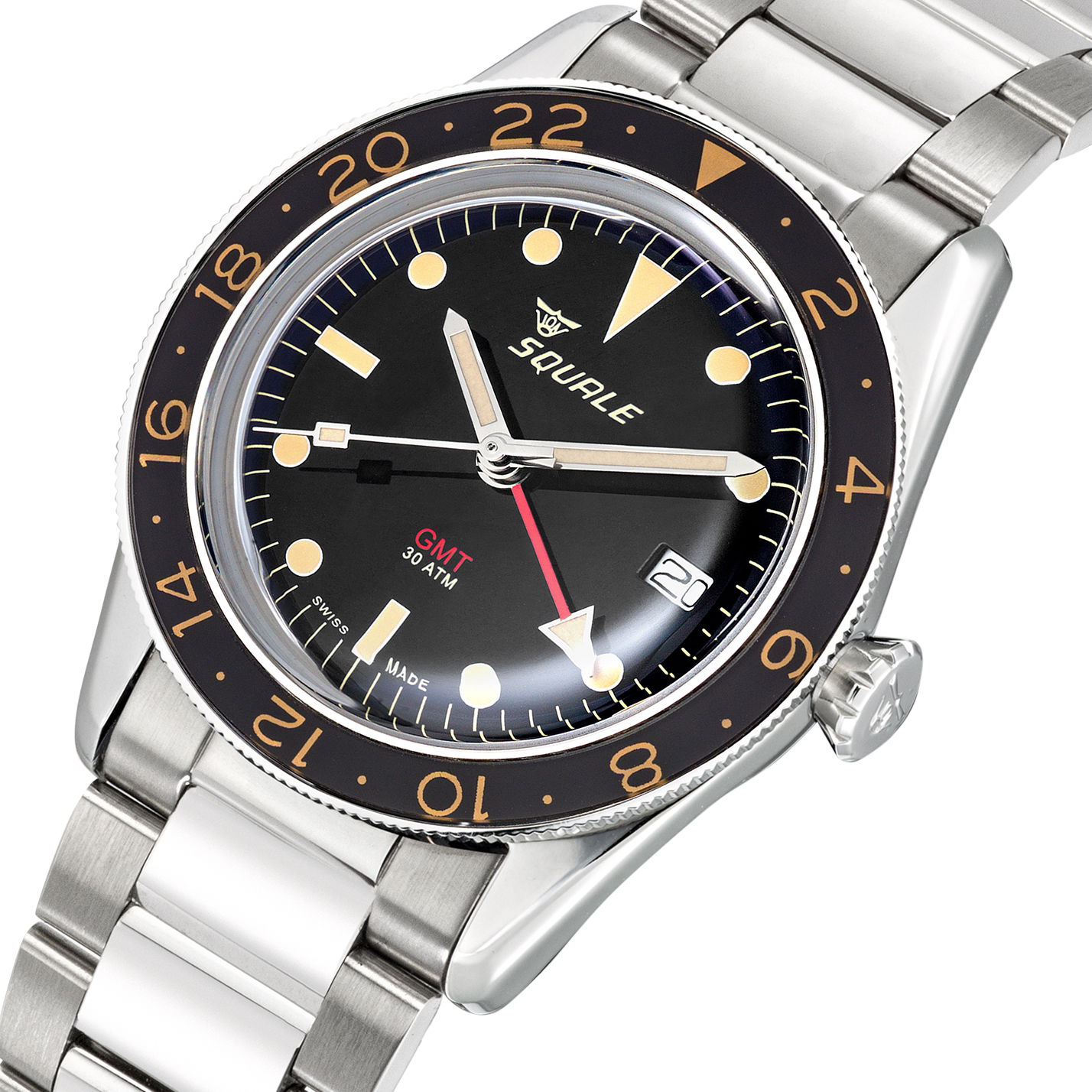 Squale Sub-39 GMT Vintage Bracelet