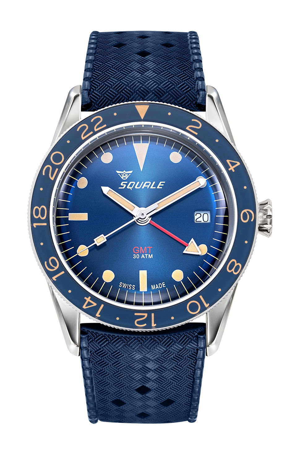 Squale Sub-39 GMT Vintage Blu