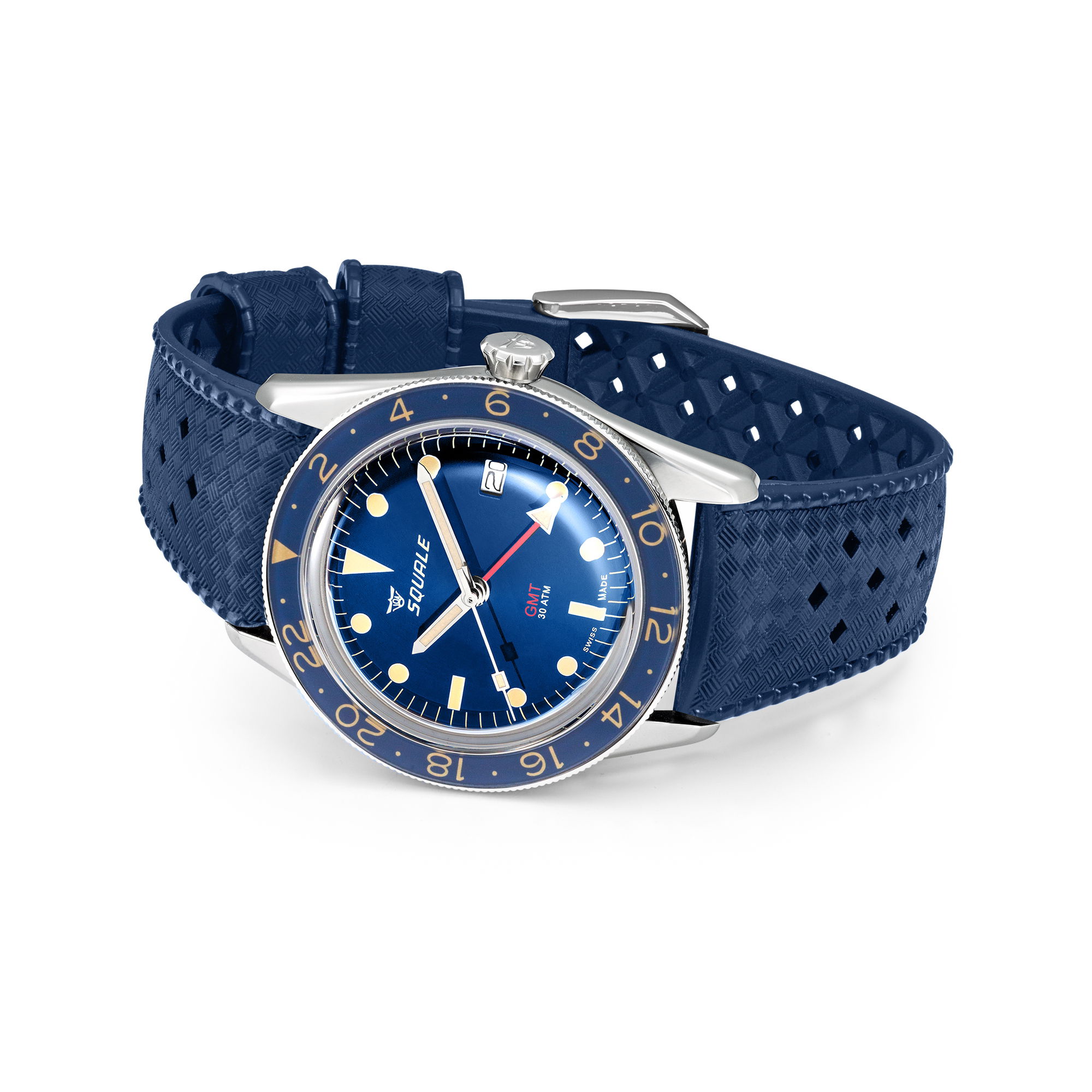 Squale Sub-39 GMT Vintage Blu