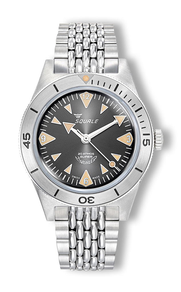 Squale Super-Squale Big Arrows Black Bracelet